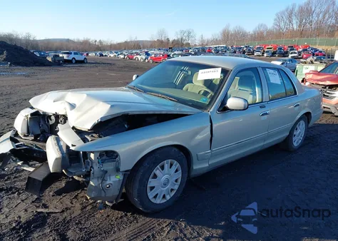 2004 Mercury Grand Marquis Gs from USA, damaged, VIN 2MEFM74W44X657590